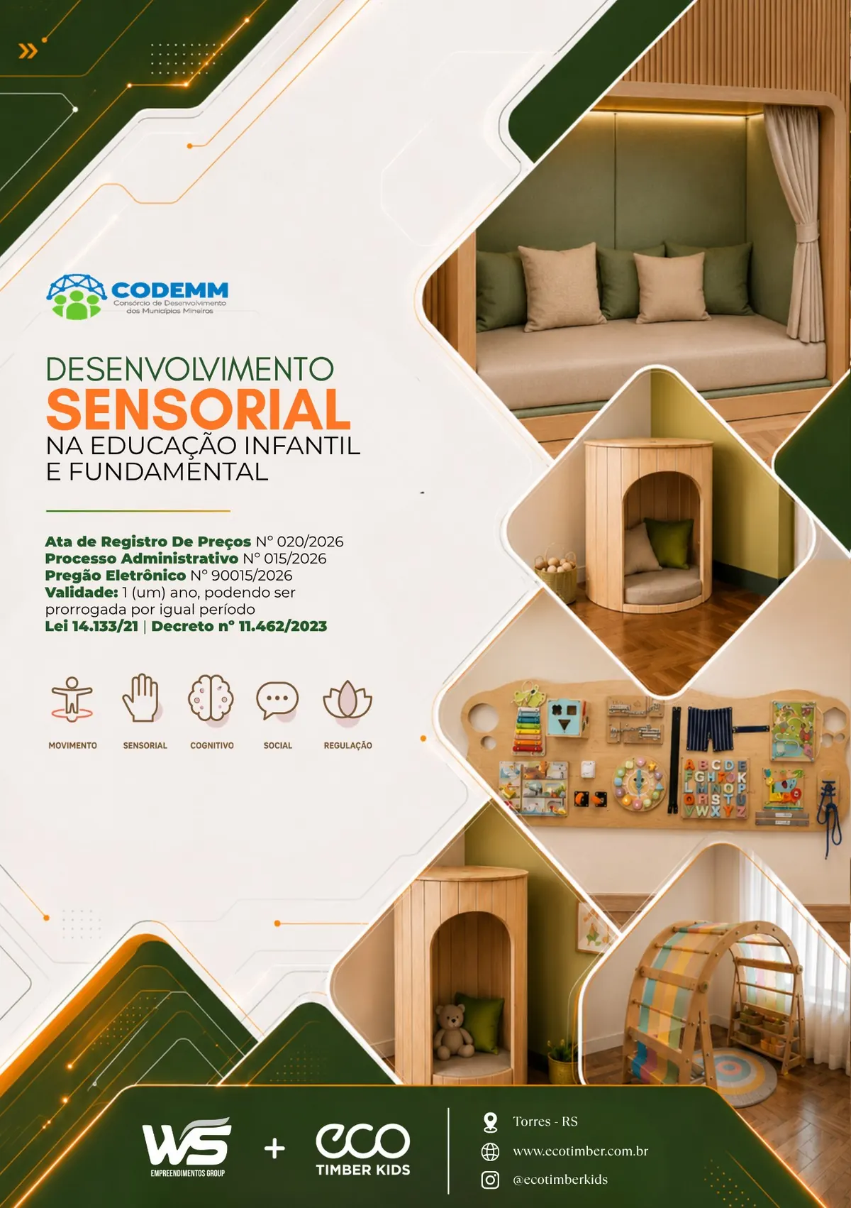 Capa do Catálogo da Ata nº 020/2026